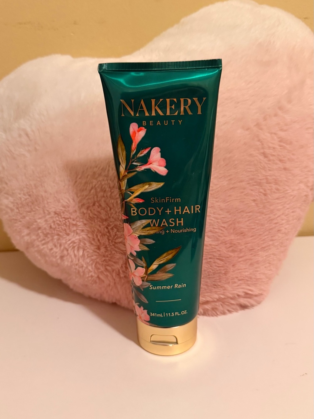 NEW Nakery SkinFirm Body + Hair Wash Summer Rain
